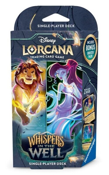Disney Lorcana TCG: Whispers in the Well - Starter Deck Amber & Emerald