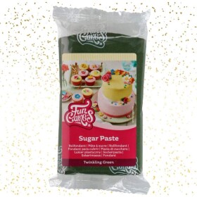 03/2026 FunCakes Fondánová hmota Třpytivě Zelená 250g !! !!