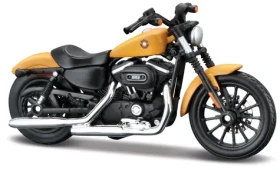 Maisto 2014 Sportster Iron 883 blister box matně zlatá