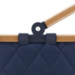 Košík Reisenthel Carrybag XS Frame Rhombus midnight gold