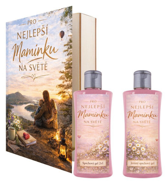 Kosmetická sada Kniha pro maminku - 2x sprchový gel 250 ml