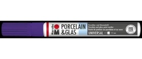 Marabu Popisovač na sklo/porcelán 1-2 mm - fialový