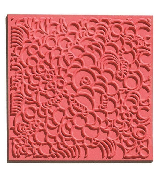 CERNIT polymerová textura - bubliny 90 x 90mm