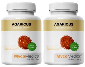 2x MycoMedica Agaricus 180 kapslí