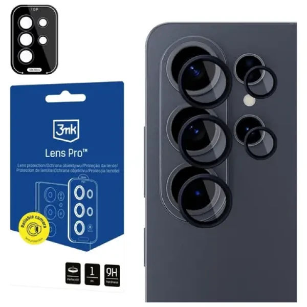 3mk Lens Protection Pro černá / Sklo na fotoaparát / Samsung Galaxy S26 Ultra / 9H (5903108706742)