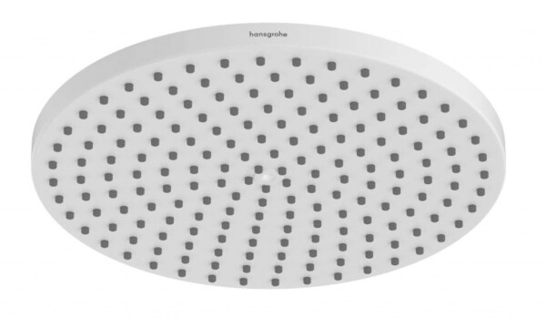 HANSGROHE - Raindance S Hlavová sprcha, průměr 24 cm, EcoSmart, matná bílá 27624700