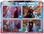 EDUCA Puzzle Ledové království 2 - 4v1