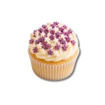 Dortisimo Cukrové hvězdičky 4Cake bílé a fialové (50 g)