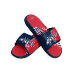 FOCO Pánské pantofle Washington Capitals NHL Colorblock Slipper Velikost: S = 39-41 EU