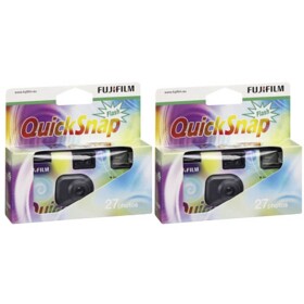 Fujifilm Quicksnap Flash 27 jednorázový fotoaparát 2 ks s vestavěným bleskem