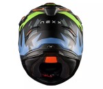 Helma na moto Nexx Y.Travl Primal neon/black MT - M / černá