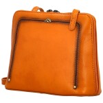 Luxusní dámská crossbody Katana Rebora, oranžová