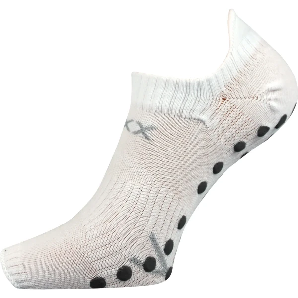 VOXX Ponožky nízké sportovní JOGA B s ABS bílé (3 páry) 35-38 113177