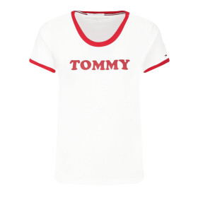 Dámské Tričko s krátkým rukávem UW0UW01905-100 - Tommy Hilfiger S