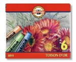 Sada suchých pastelů TOISON DOR 6 barev Koh-I-Noor