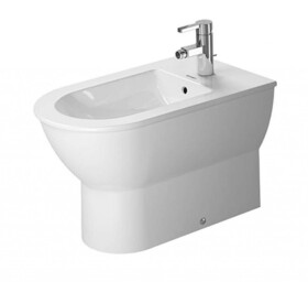 DURAVIT - Darling New Stojící bidet, s WonderGliss, alpská bílá 22511000001