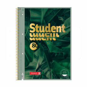 Brunnen student blok džungle A4 - čtvereček, 80 listů