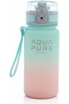 ASTRA Zdravá láhev na vodu Aqua Pure 400 ml růžovo-mintová (158469)