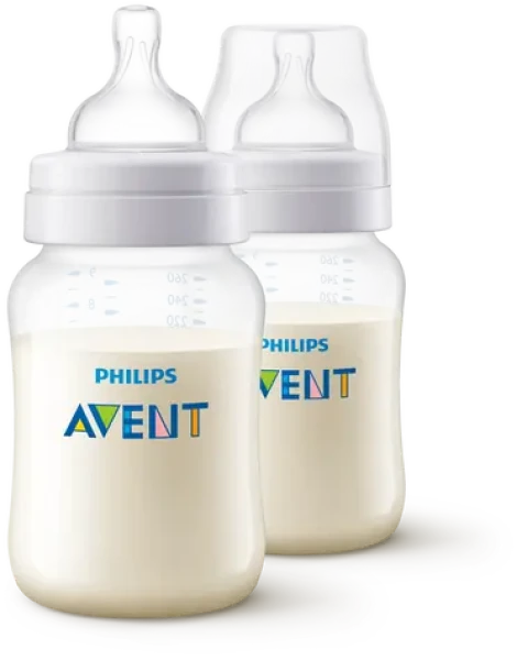 Philips AVENT SCY103/02 / Kojenecká láhev / Anti-colic / 260 ml / 1m+ / 2 ks