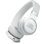 JBL Live 670NC bílá / Bezdrátová sluchátka / mikrofon / Bluetooth 5.3 / ANC (JBLLIVE670NCWHT)