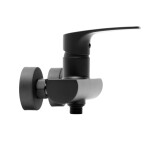 Sprchová baterie SAT Project bez sprchového setu 150 mm černá matná SATBSPRO268C SATBSPRO268C