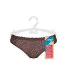 Dámské kalhotky Sloggi Zero Feel Lace 2.0 Brazil Panty hnědé BROWN