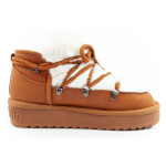 D.Franklin dámské sněhové boty zimní módní kožešina zateplené hnědé pro kotníkové dámské 38