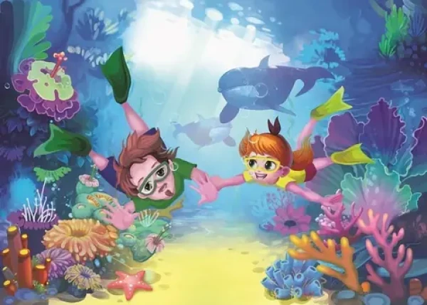 ART PUZZLE 4499 Puzzle Potápěči