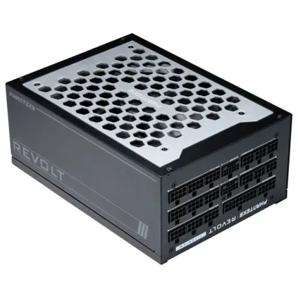 PHANTEKS Revolt 1600W Titanium / ATX 3.0 / 1600W / 80PLUS Titanium / plně modulární / 135mm ventilátor (PH-P1600TR_BK01C)