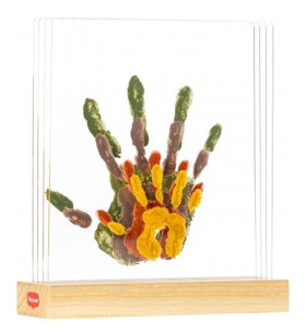 Dřevěný stojánek pro otisk Family Prints Tiny Creations