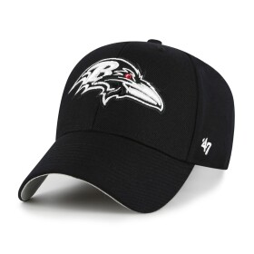 47 Brand Pánská kšiltovka Baltimore Ravens NFL Black & White MVP Adjustable