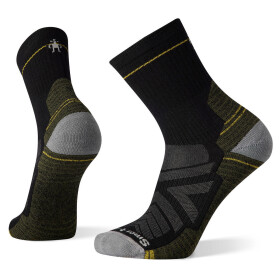 Unisex merino turistické ponožky SMARTWOOL Hike Light Cushion Mid Crew Socks, Black velikost: 46-49 (XL)
