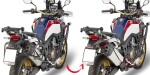 Plr1144 trubkový nosič Honda Crf 1000L Africa Twin (16-17) Easy Fit pro boční kufry - Demont.