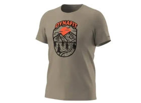 Dynafit Graphic Cotton pánské triko krátký rukáv Fallen Rock/Horizon vel. 48/M