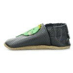 Funky-Monkey Funky Monkey SOFT Dinosaur Charcoal tmavé šedé capáčky