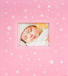 Fotoalbum dětské klasické DBCL-30B Starlet 2 růžové, 60 stran
