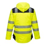 Bunda T400 HiVis do deště žluto-černá XL žluto-černá