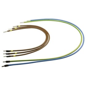 Hager Y90B Vývodový kabelový svazek hnědá, modrá, zelenožlutá 5pólová 16 mm² 1 ks