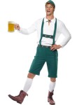 Pánský kostým Oktoberfest zelený Velikost: M