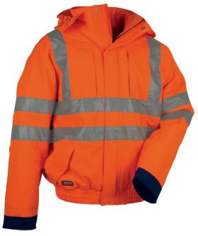 Zimní reflexní bunda COFRA FLUO Barva: Reflexní oranžová, Velikost: 48 (CAFLUO_02_48)