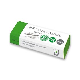 Faber-Castell, 187250, stěrací pryž PVC-free, zelená, 1 ks