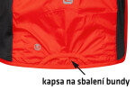 Pánská větrovka ETAPE Bora 2.0, oranžová (materiál WindShell, velikost 4XL )