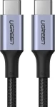 Ugreen 70429 USB-C / USB-C 100W 5A QC PD, 2m, šedý