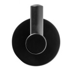 REA - Jednoramenný věšák na ručníky Mist 03 černý REA-80022