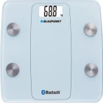 BLAUPUNKT BSM711BT modrá / osobní váha / nosnost 180 kg / paměť pro více uživatelů / monitorování tuku / 2x AAA (BSM711BT)