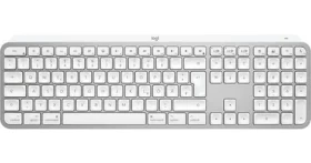 Logitech MX Keys S for Mac světle šedá / Klávesnice / Bezdrátová / DE layout (920-011624)