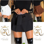 Trendy Koucla Highwaist Skorts with belt barva velikost