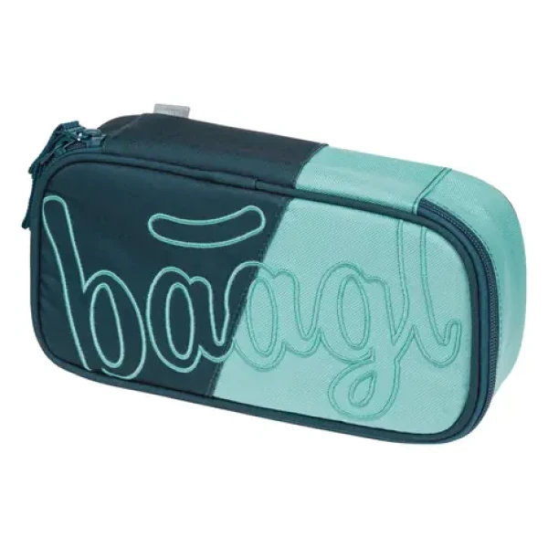 BAAGL Školní penál etue Petrol GRS (A-36061)