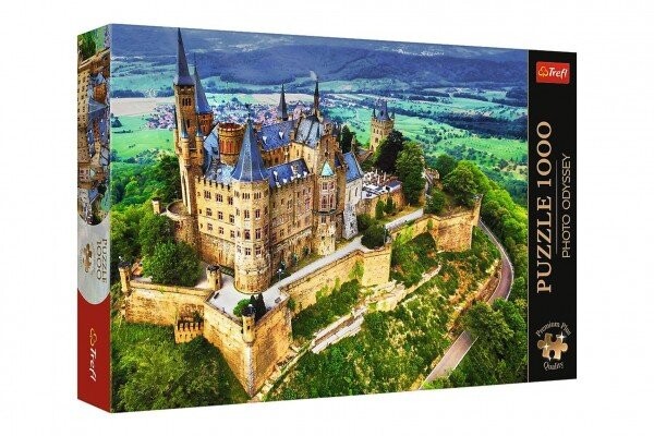 Puzzle Premium Plus - Photo Odyssey:Zámek Hohenzollern, Německo 1000 dílků 68,3x48cm v krab 40x27cm