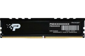 Patriot Signature Premium 16GB 5600 MHz černá / DDR5 / CL46 / NON-ECC / Unbuffered / 1.2V (PSP516G560081H1)